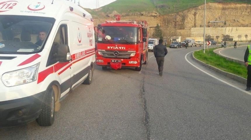 Siirt&rsquo;te Trafik Kazası: 5 Yaralı