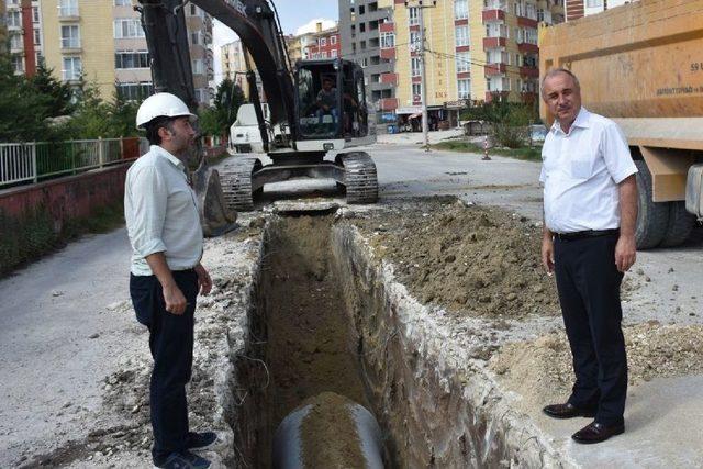 Teski Genel Müdürü Başa, Yatırımları Yerinde İnceledi