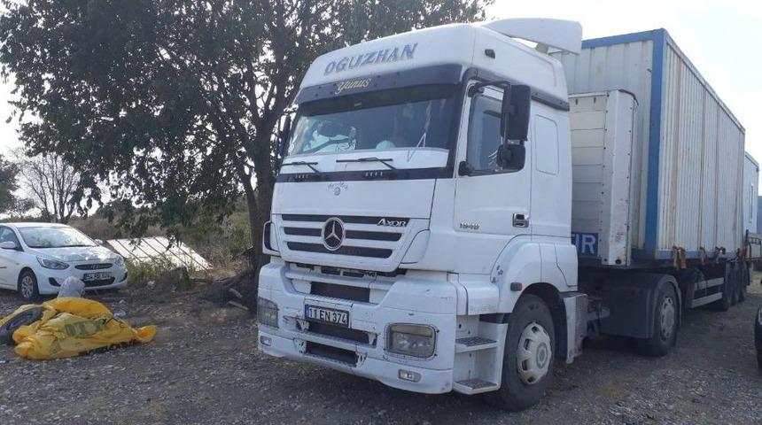 İşçilerin Kaldığı Konteynerler Çalındı