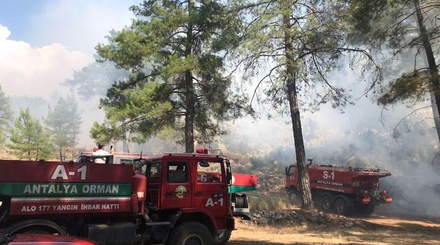 Antalya&rsquo;da Orman Yangını