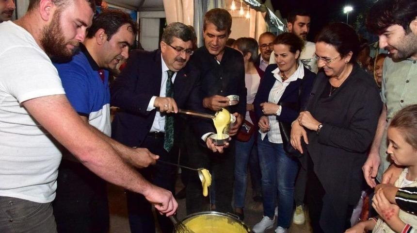 Başkan Can&rsquo;dan Vatandaşlara Kuymak İkramı