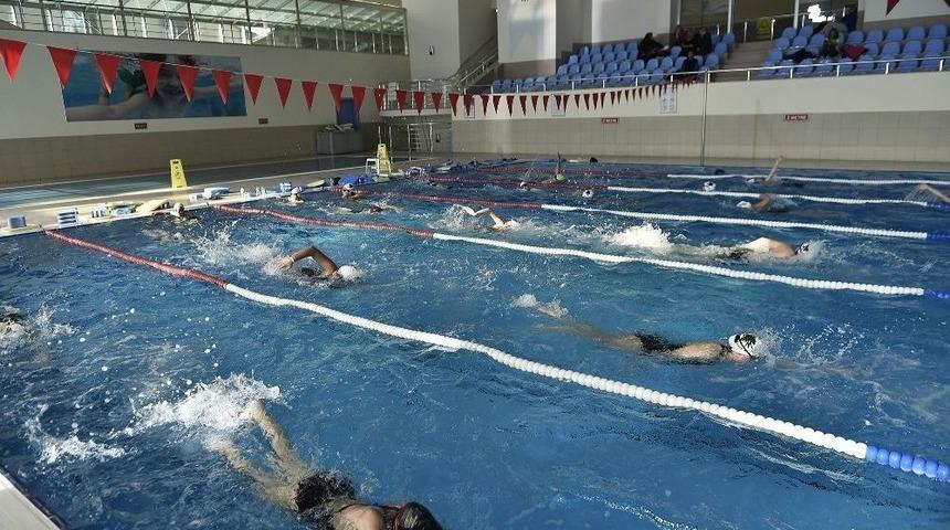 Mamak&rsquo;ta Havuz Keyfi Kışın Da Devam Edecek