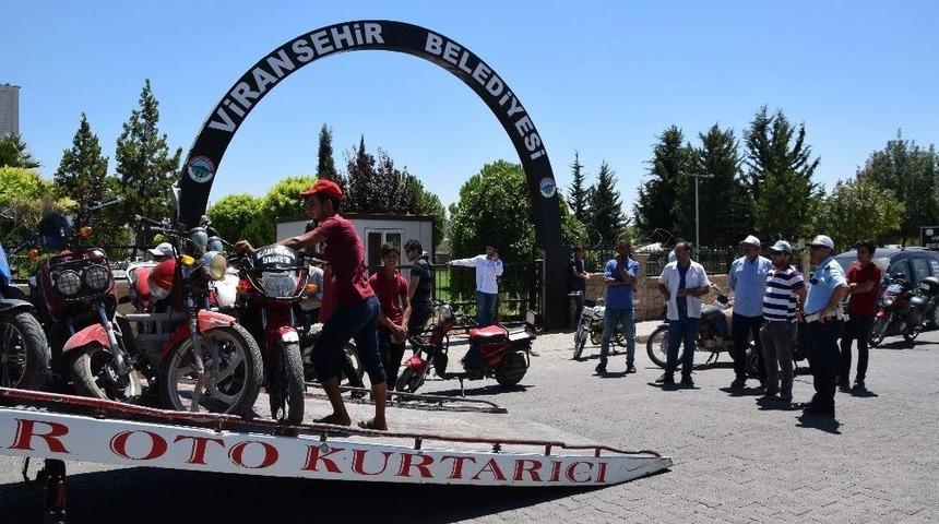 Viranşehir&rsquo;de "son S&uuml;rat 3" Motosiklet Uygulaması