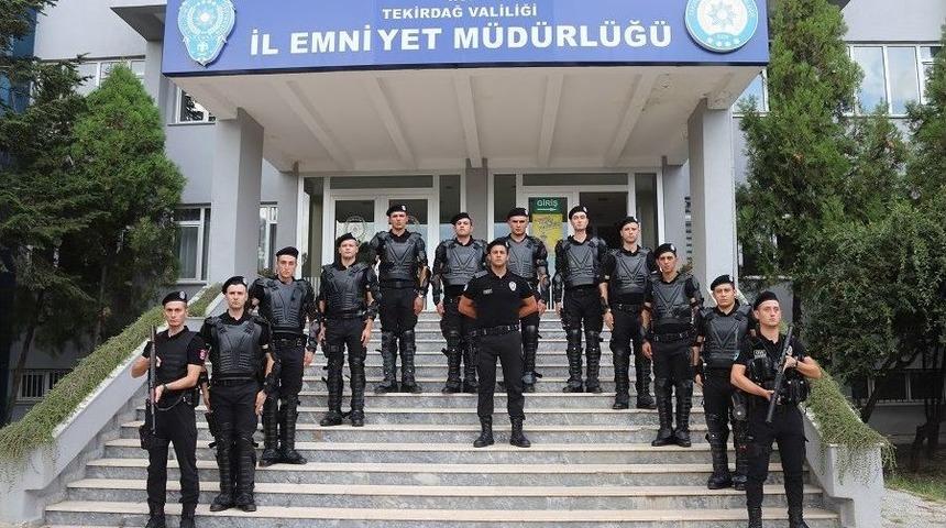 Tekirdağ’da Özel Tim Amirliği Oluşturuldu