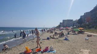 (özel) Kurban Bayramı’nda Sahiller Doldu Taştı