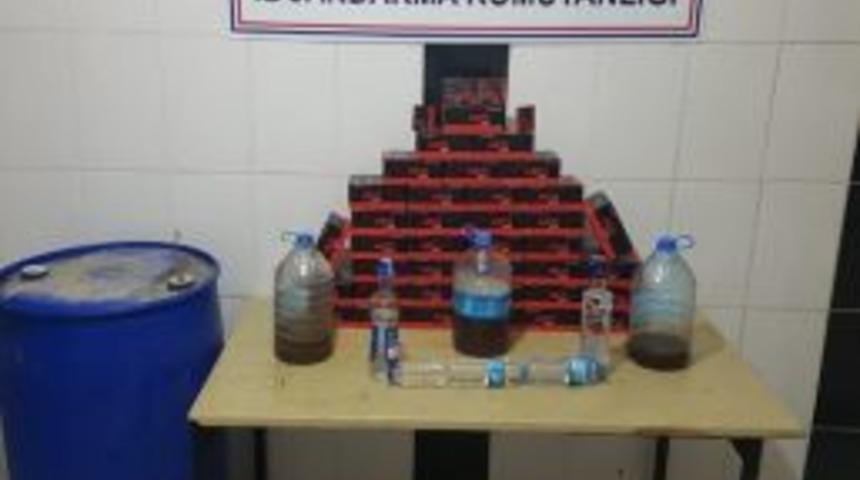 İzmir’de Kaçak İçki Operasyonu: 1 Gözaltı