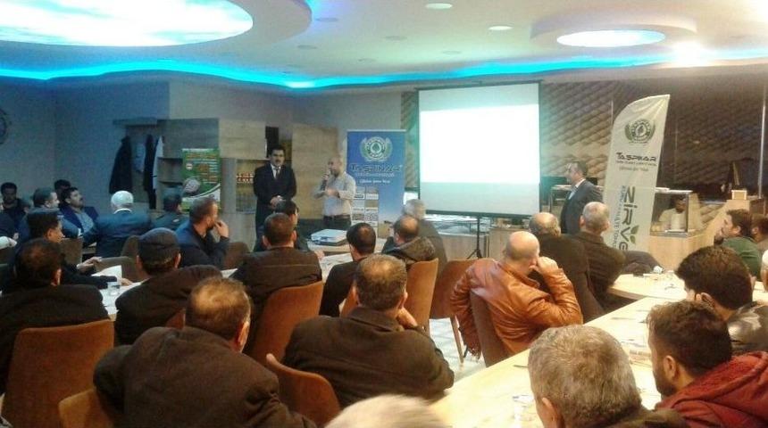 Tatvan&rsquo;da &Ccedil;ift&ccedil;ilere Y&ouml;nelik Bilgilendirme Toplantısı