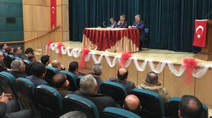 Tatvan&rsquo;da Muhtarlar Toplantısı