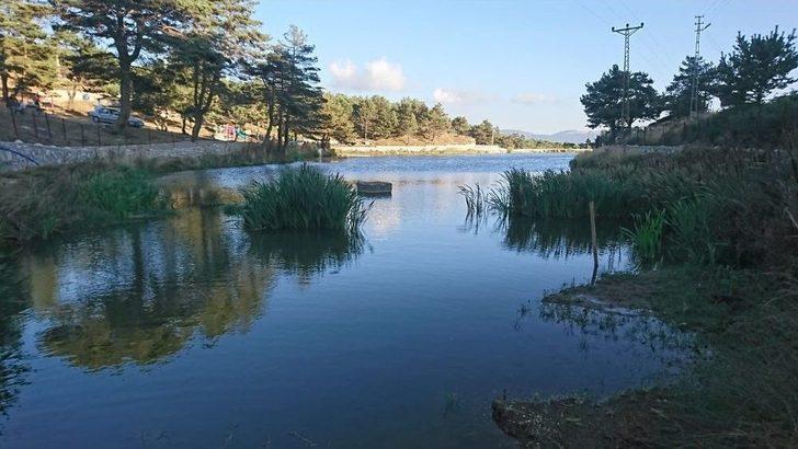 Eriklice Düzü Göleti Doğa Manzarası İle Ziyaretçilerini Hayran Bırakıyor G2