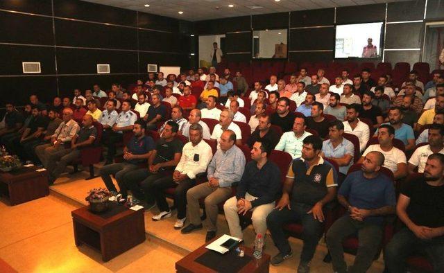 Cizre Belediye Başkan Vekili Arıcan Şoförlerle Toplantı Yaptı
