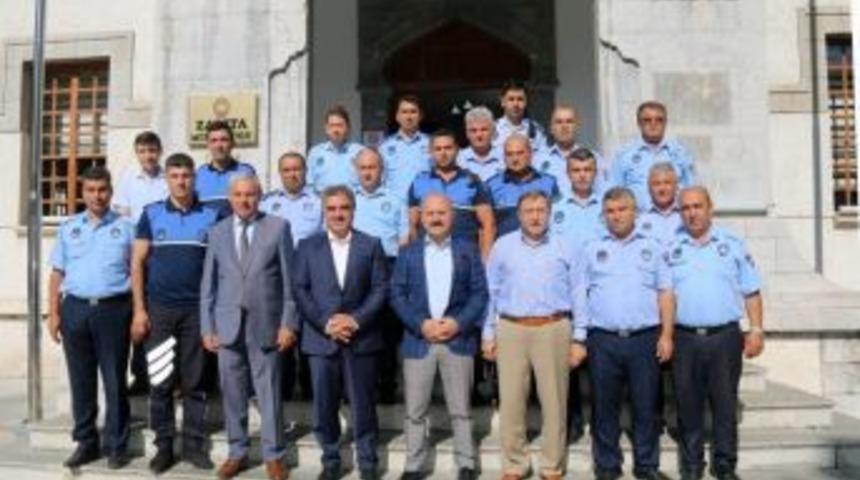 Vali Varol Zabıtalarla Buluştu