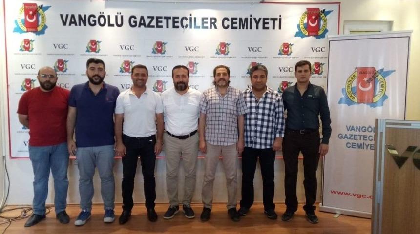 Vang&ouml;l&uuml; Gazeteciler Cemiyetinin Yeni Y&ouml;netimi Belli Oldu