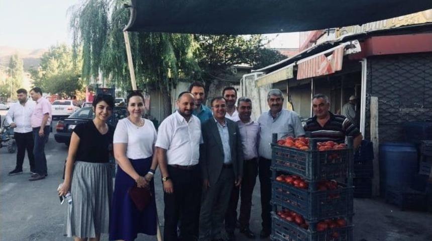 Milletvekili Karayel Esnaf Ziyaretlerinde Bulundu