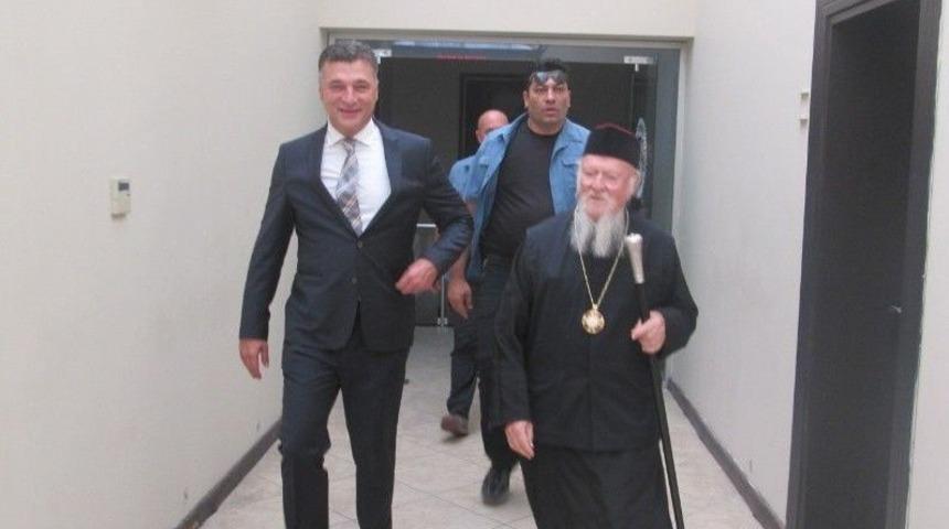 Fener Rum Patriği Bartholomeos, Erdek&rsquo;te