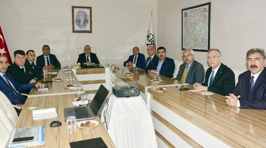 Niğde’de Planlanan Yatırım Ve Projeler Görüşüldü