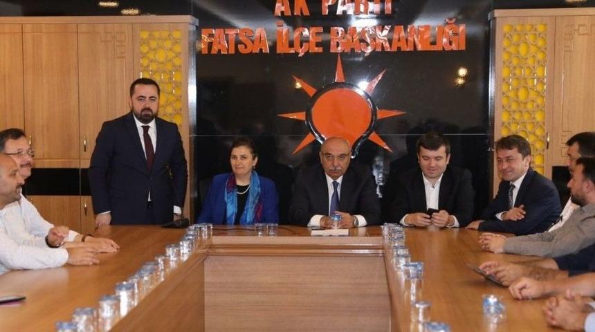 Fatsa Ak Parti&rsquo;de Bayramlaşma Programı