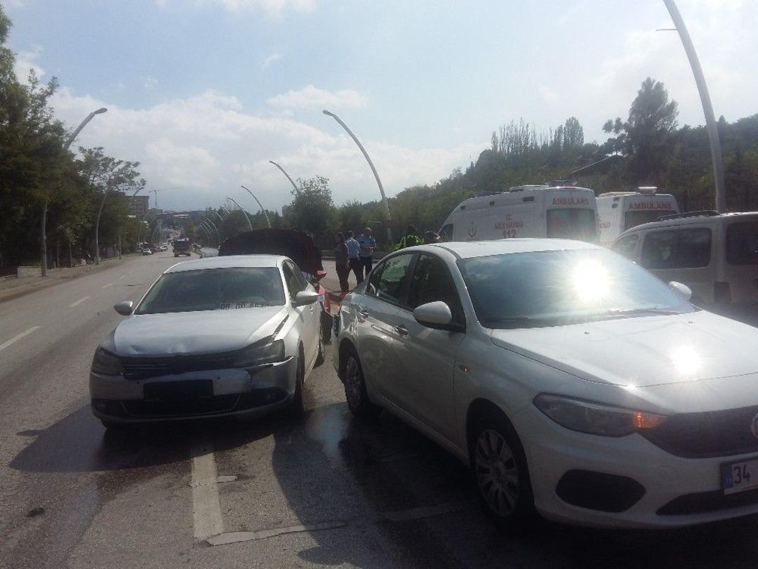 Başkent&rsquo;te Zincirleme Kaza: 5 Yaralı