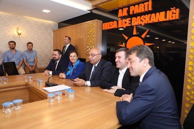 Fatsa Ak Parti’de Bayramlaşma Programı