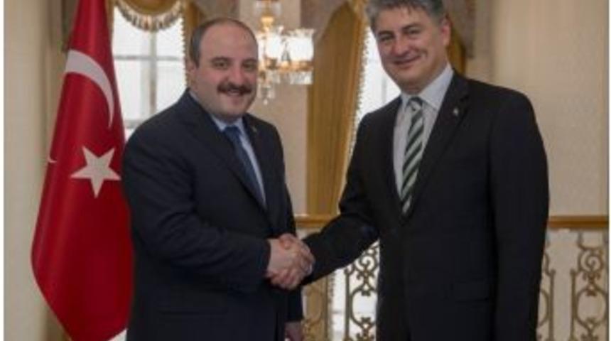 Bakan Varank T&uuml;rkiye&rsquo;nin Otomobili Girişim Grubu Ceo&rsquo;sunu Kabul Etti