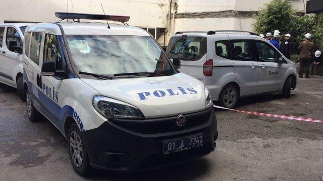 İş Merkezinin Otoparkında Yangın