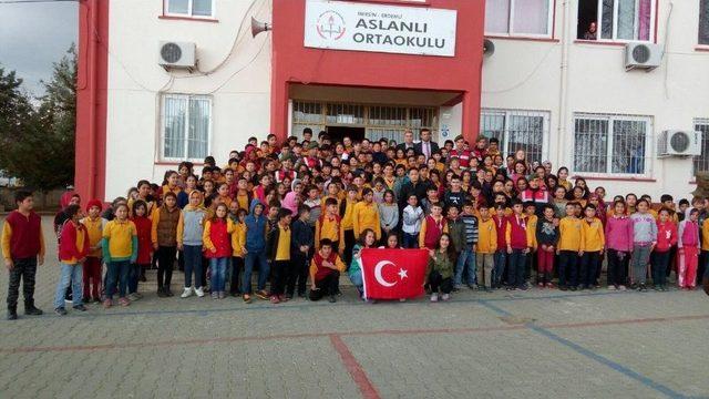 Öğrencilerden Afrin’deki Mehmetçiğe Anlamlı Destek