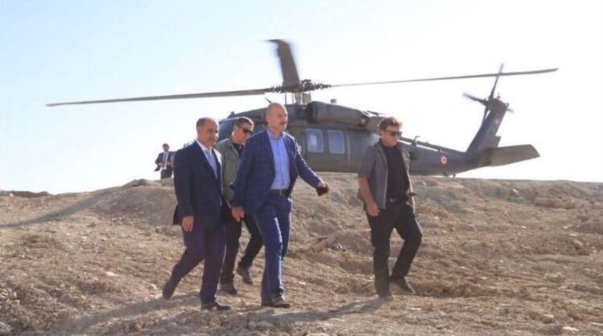 Bakan Soylu, Kato&rsquo;da Askerlerle Bayramlaştı