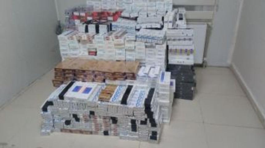 Ceylanpınar&rsquo;da Ka&ccedil;ak Sigara Operasyonu