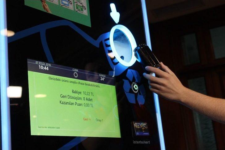 Geri Dönüşüm Atıklarını Bu Konteynera Atan Vatandaşların İstanbulkart’ına Para Yüklenecek G1