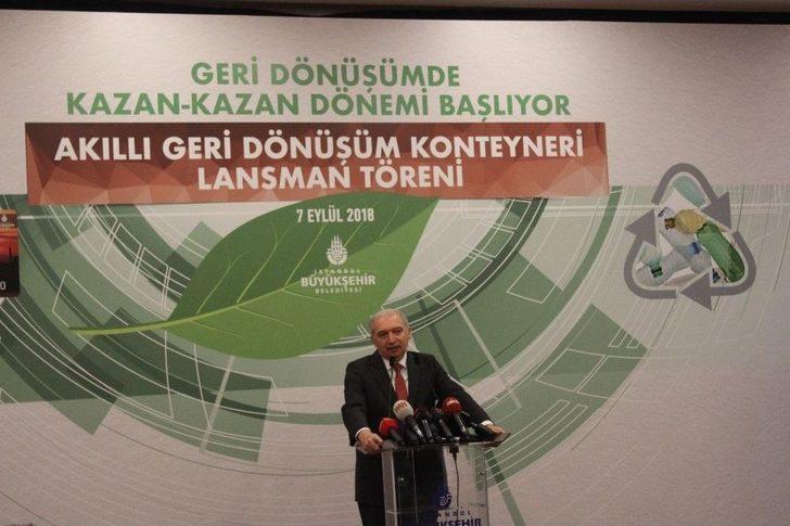 Geri Dönüşüm Atıklarını Bu Konteynera Atan Vatandaşların İstanbulkart’ına Para Yüklenecek G3