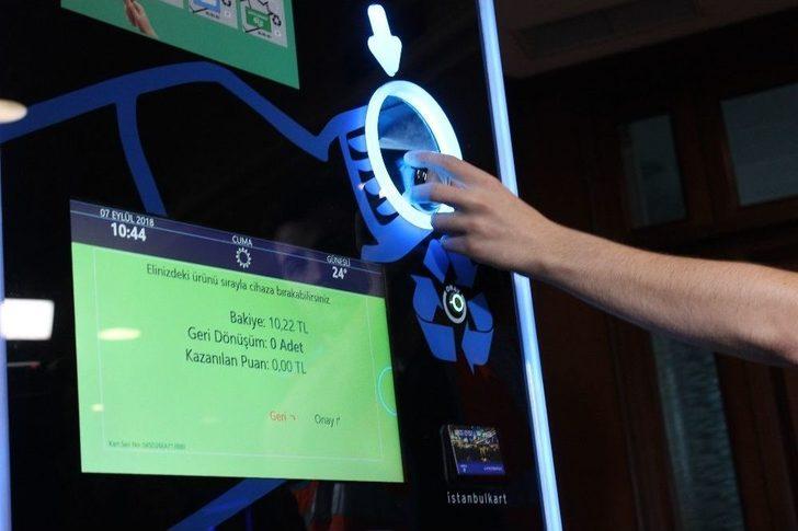 Geri Dönüşüm Atıklarını Bu Konteynera Atan Vatandaşların İstanbulkart’ına Para Yüklenecek G2