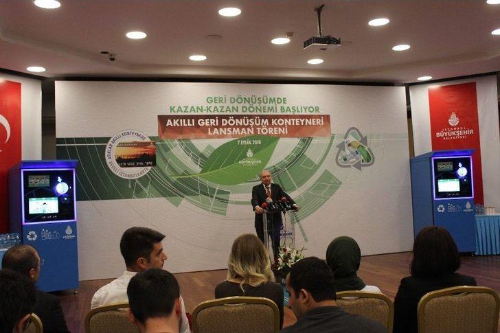 Geri Dönüşüm Atıklarını Bu Konteynera Atan Vatandaşların İstanbulkart’ına Para Yüklenecek G4