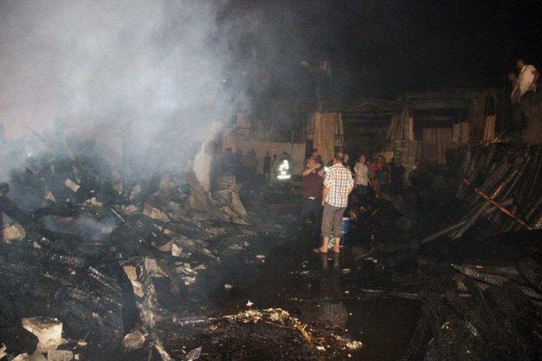 Şanlıurfa&rsquo;daki Yangın S&ouml;nd&uuml;r&uuml;ld&uuml;