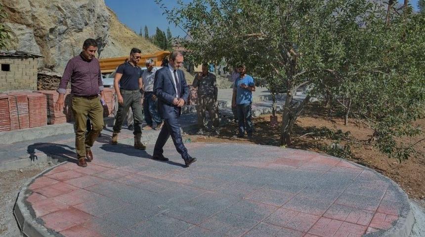 Başkan Vekili Epcim, Yeni Park Çalışmasını Denetledi