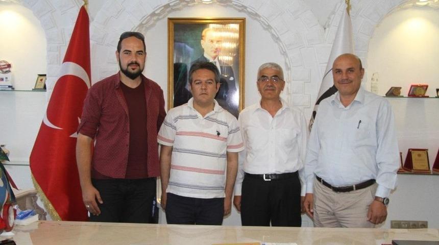 İha - T&uuml;rkiye Gazetesi&rsquo;nden Yalva&ccedil; Ve Şarkikaraağa&ccedil; Belediyelerine Ziyaret