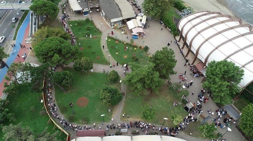 Ordu&rsquo;da Teleferik Kuyruğu