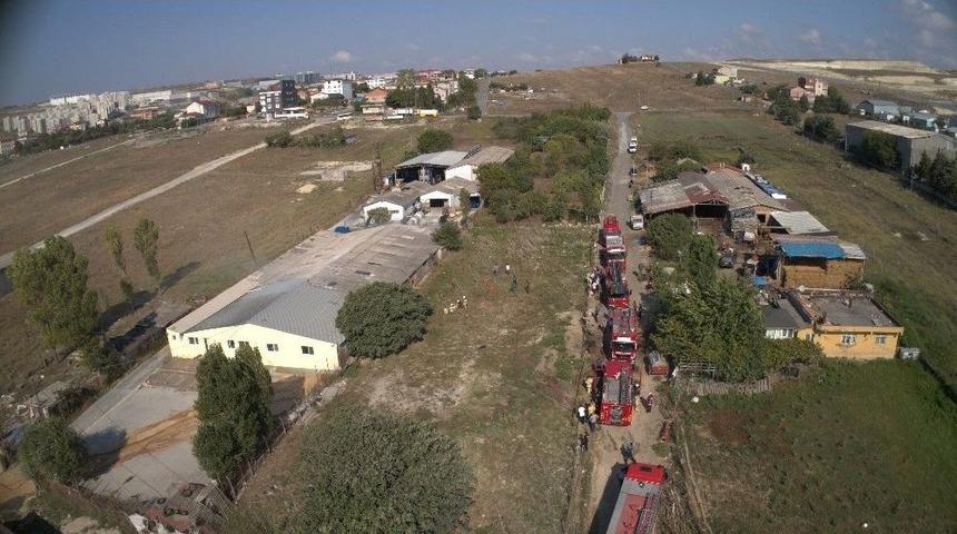 Hadımköy’de Fabrikada Asit Kazanı Patladı