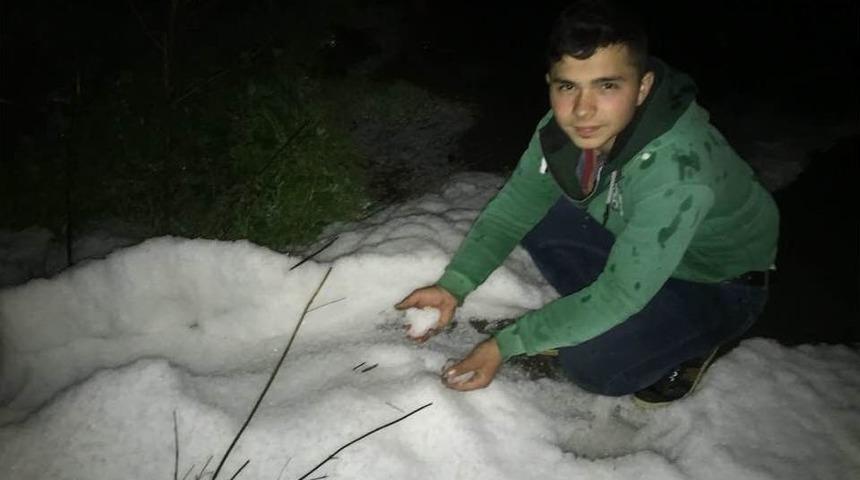 Antalya&rsquo;da Dolu Şaşkınlığı