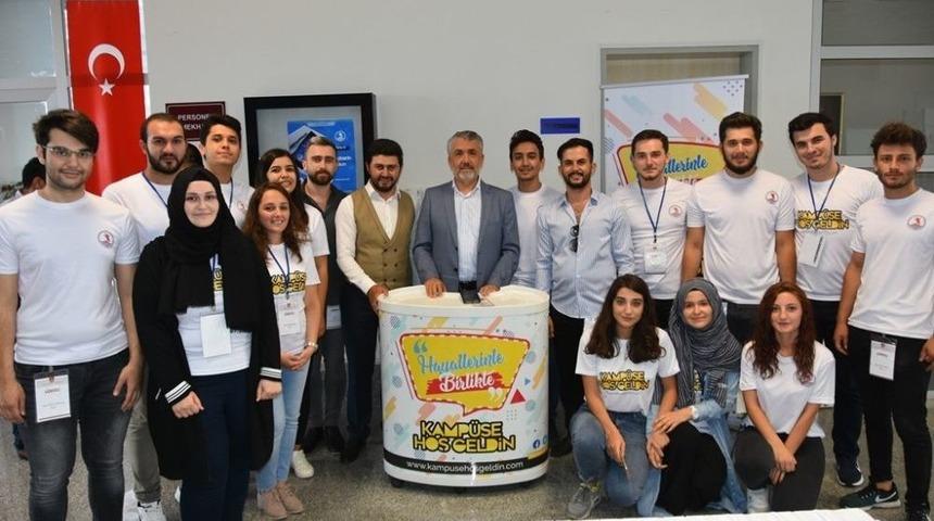 Rektör Bilgiç Yeni Omü’lülerin Mutluluğuna Ortak Oldu