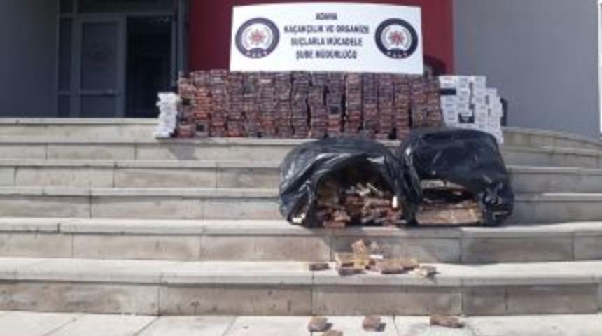 Adana&rsquo;da Ka&ccedil;ak Sigara Operasyonu