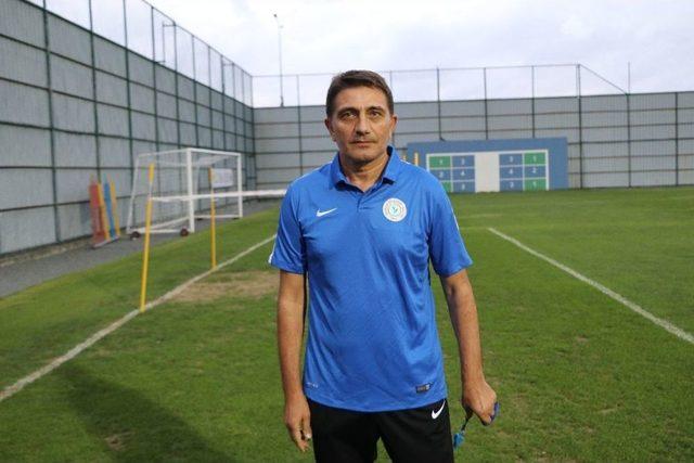 Çaykur Rizespor Antrenmana Mehmet Ali Karaca İle Çıktı