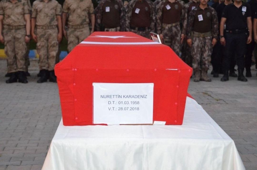 Şehit İ&ccedil;in Cenaze T&ouml;reni D&uuml;zenlendi