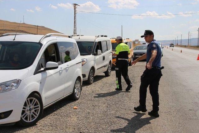 Varto’da Trafik Denetimleri Sıklaştırıldı