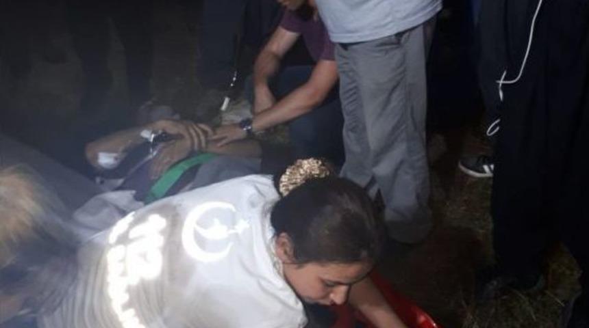 Kayalıklardan D&uuml;şen Şahıs Afad Ekiplerince Kurtarıldı