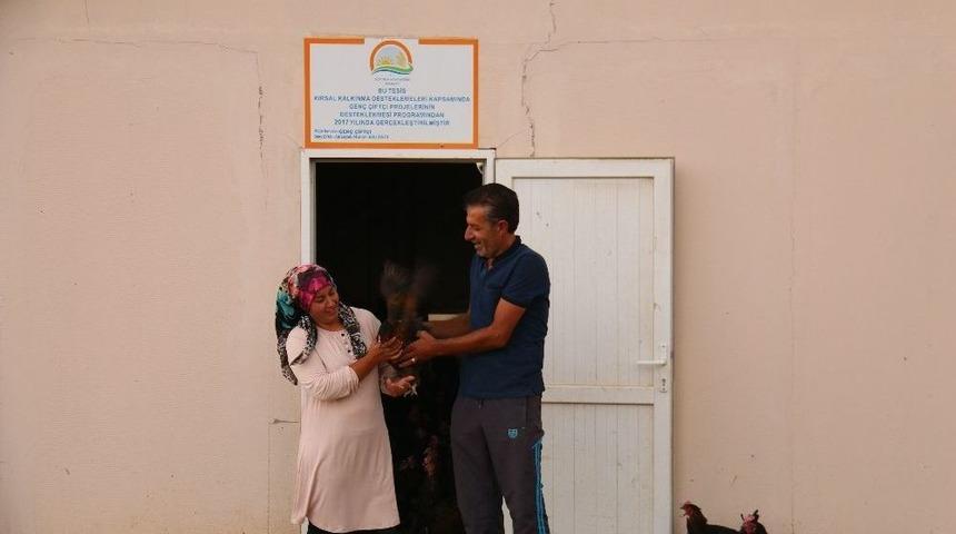 Genç Çiftçi Projesi İçin Avrupa’dan Köyüne Geldi Çiftlik Kurdu