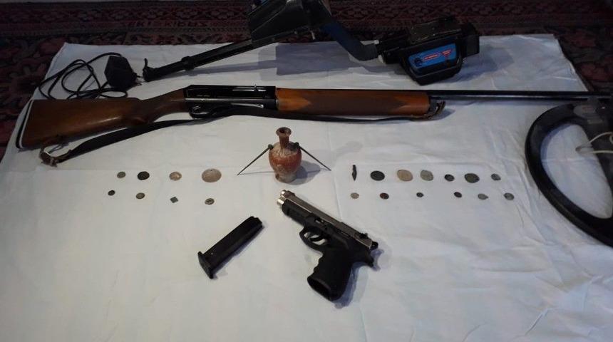 Karaman’da Jandarmadan Tarihi Eser Operasyonu