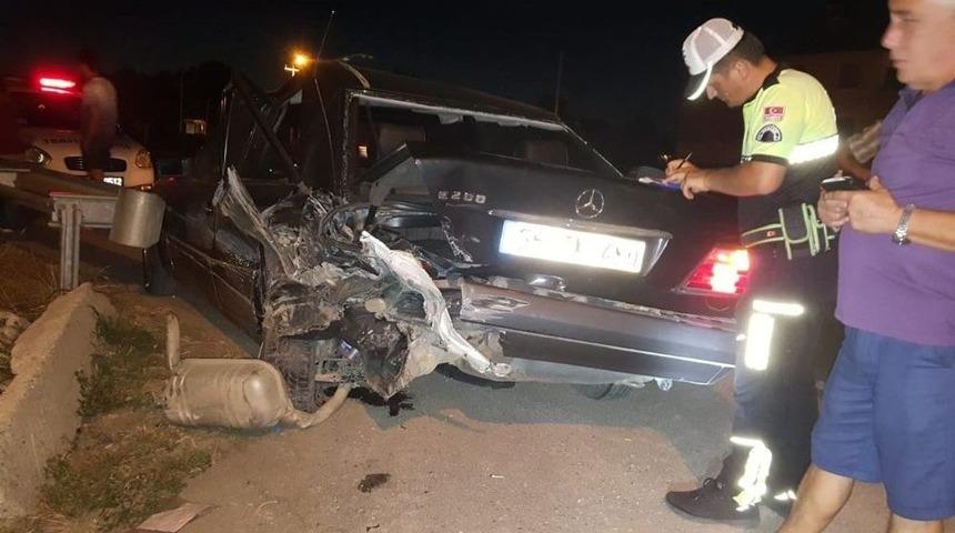 Samsun&rsquo;da Trafik Kazası: 1 Yaralı