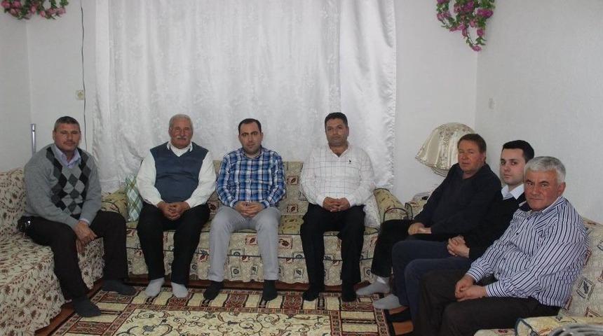 Kaymakam Karataş, Kıbrıs Gazisini Ziyaret Etti