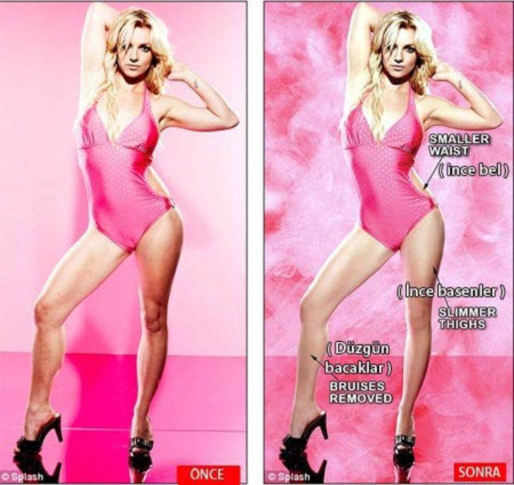 Photoshoplu Britney Spears