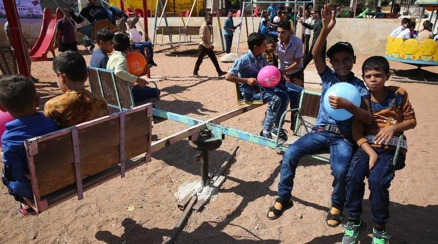 Savaşın Çocukları ‘bayram Şenliği’nde Doyasıya Eğlendi