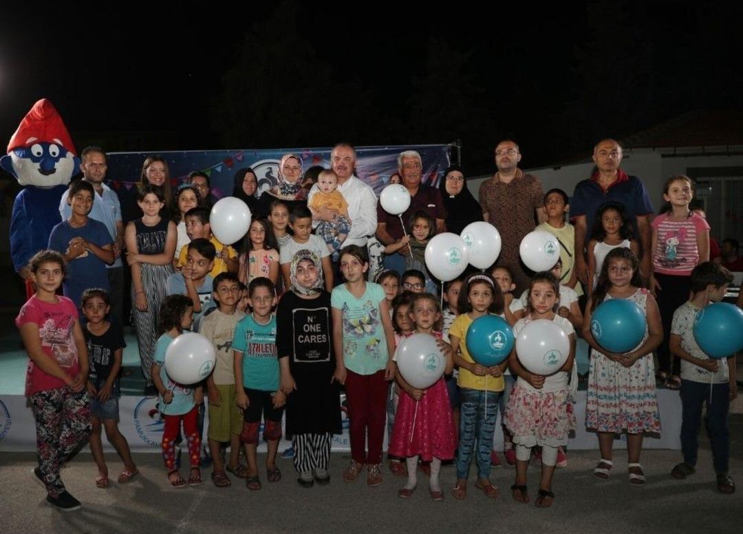 Pamukkale&rsquo;de &Ccedil;ocuklar Mahalle Şenliklerinde Buluşuyor